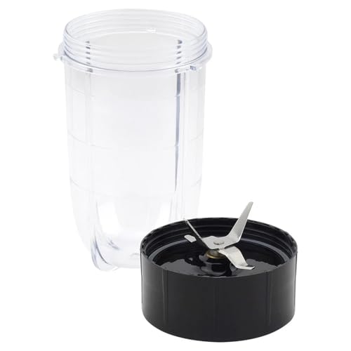 Ersatz-Kreuzklinge + 16-Unzen-Becher-Set, kompatibel mit Magic, Bullet-Ersatzteile, kompatibel mit 250-W-Mixer MB1001 Ersatz-Kreuzklinge + 16-Unzen-Becher-Set, kompatibel mit Magic, Bullet-Ersatzteile, kompatibel mit 250-W-Mixer MB1001 von AGFQGLDPO