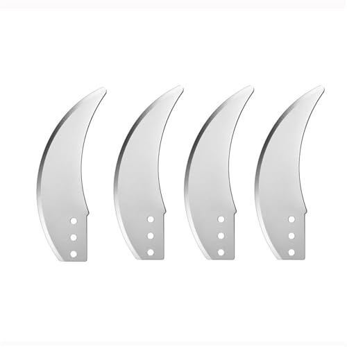Landwirtschaftliche Chopper Blade Gemüse Obst Brecher Cutter Ersatz Klingen for Bauernhof Rühren Mixer Ersatz Teil(4Pcs blade) von AGFQGLDPO