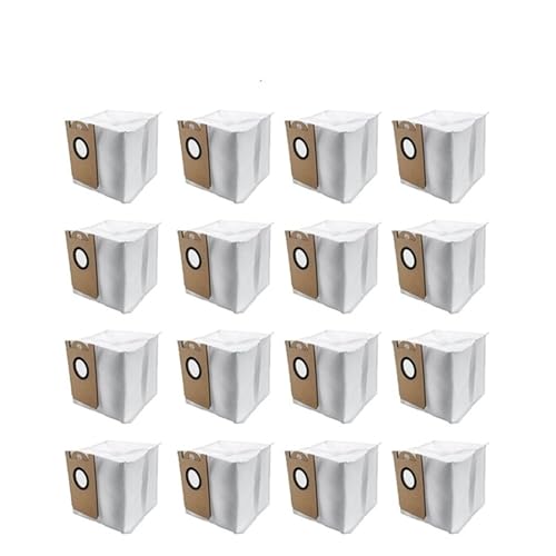 Staubbeutelzubehör, Staubsammelbeutel for Roboterstaubsauger, große Kapazität, 2,5 l, Stoffbeutel, kompatibel mit Proscenic, M7 Pro, M8 Pro(16pcs) von AGFQGLDPO