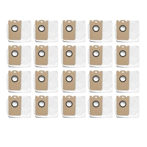 Staubbeutelzubehör, Staubsammelbeutel for Roboterstaubsauger, große Kapazität, 2,5 l, Stoffbeutel, kompatibel mit Proscenic, M7 Pro, M8 Pro(20pcs) von AGFQGLDPO