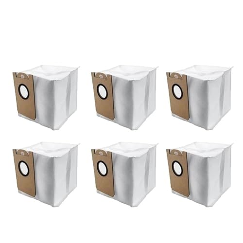 Staubbeutelzubehör, Staubsammelbeutel for Roboterstaubsauger, große Kapazität, 2,5 l, Stoffbeutel, kompatibel mit Proscenic, M7 Pro, M8 Pro(6pcs) von AGFQGLDPO