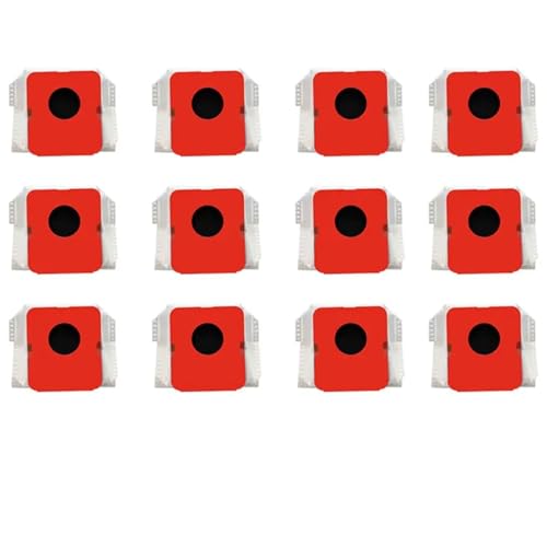 Staubsaugerzubehör, Staubsammelbeutelzubehör, kompatibel mit Delmar, T30Station-Staubbeutel, T50Station-Staubbeutel(12pcs) von AGFQGLDPO