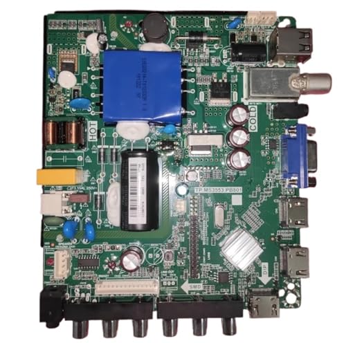 TP.MS3553.PB801 DREI-in-Eins-TV-LED-Motherboard, grüner Transformator, kompatibel mit HAIER PT320AT01, 65 W, 500 mA(Blue Transformer) von AGFQGLDPO