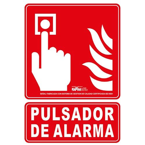 AGHASA ASA050 Alarmsignal, PVC, 1 mm, 210 x 300 mm von AGHASA