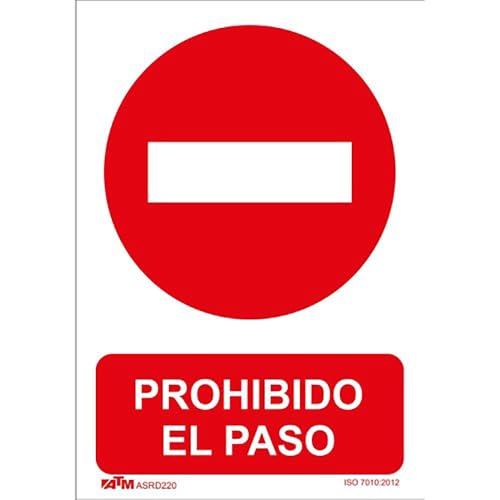 AGHASA ASRD220-Symbol ProH.EL Schritt PVC 0,7 mm 210 x 300 mm von AGHASA