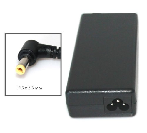 AGI 91936 Innen Schwarz Adapter-Leistung & Wechselrichter – Adapter DE PUISSANCE & Wechselrichter (100 – 240, innen, Notebook, Asus a54l-sx088 V, schwarz, 132 mm) von AGI