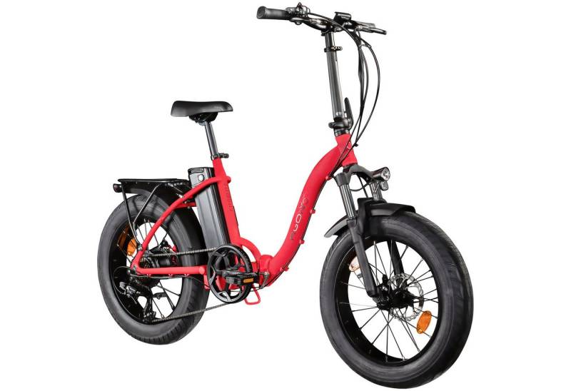 AGON E-Bike Faltrad Aurevia, 7 Gang Shimano, Kettenschaltung, Heckmotor, 468 Wh, E Bike Klapprad 20" Pedelec für Damen Herren 155-195cm Elektrofahrrad AGON E-Bike Faltrad Aurevia, 7 Gang Shimano, Kettenschaltung, Heckmotor, 468 Wh, E Bike Klapprad 20" Pedelec für Damen Herren 155-195cm Elektrofahrrad von AGON