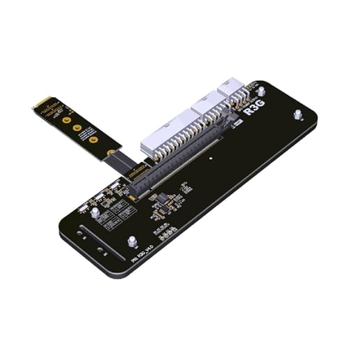 AGONEIR Laptop PC R43SG M.2 Key M für NVMe Externe Grafikkartenständer Halterung PCIe4.0x4 Risers Kabel für Notebook Grafikkarte Kompatibilität von AGONEIR