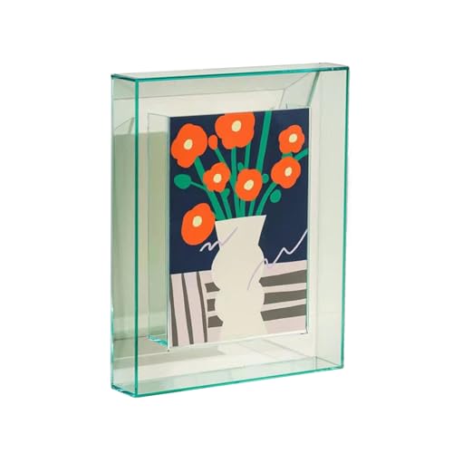 AGONEIR Moderner Acryl-Bilderrahmenhalter - Transparenter und Farbiger Fotorahmen von AGONEIR
