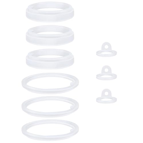 Set 3/4 Stück Wasserflaschen Dichtungs Ersatz 64oz Isolierten Edelstahl Becherdeckel von AGONEIR