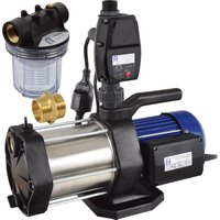 Agora-Tec® Hauswasserautomat Hauswasserwerk-5-1300-5DW-1L mit Druckschalter und Vorfilter von AGORA-TEC