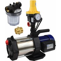 Hauswasserautomat Hauswasserwerk-5-1300-3DW-1L mit Druckschalter und Vorfilter - Agora-tec von AGORA-TEC