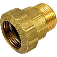 Agora-tec - Messing Fitting Kupplung 25 mm x 3/4 Zoll ag (26,4 mm) für PE-Rohr 25 mm von AGORA-TEC