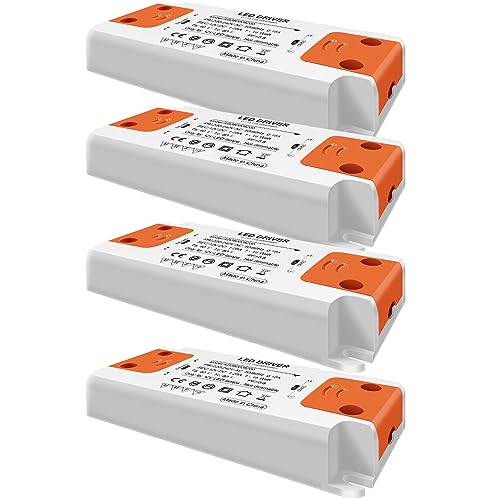 LED Trafo LED Transformator 1-15W 230V auf 12V LED-Treiber Netzteil, kein LED-Flimmern, kein Transformator-Rauschen, LED Niedervolttrafo für G4 MR16 GU5.3 LED Halogen, 4er Pack LED Trafo LED Transformator 1-15W 230V auf 12V LED-Treiber Netzteil, kein LED-Flimmern, kein Transformator-Rauschen, LED Niedervolttrafo für G4 MR16 GU5.3 LED Halogen, 4er Pack von AGOTD
