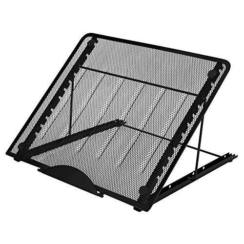 AGPTEK Belüftete, Verstellbare Laptop-Pad-Halterung, Image Multifunktional (12 Winkel), rutschfest Huion A3 LED-Leuchttisch/Leuchtkasten und Tracing Light Pad -MEHRWEG von AGPTEK