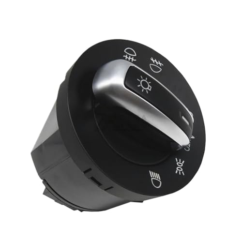 AGPTPYGZFW Auto Chrom Scheinwerfer Nebelscheinwerfer Schalter Steuerung Fit for VW Fit for Golf Fit for Jetta Fit for Passat CC 5ND 941 431B / 5ND941431B AGPTPYGZFW Auto Chrom Scheinwerfer Nebelscheinwerfer Schalter Steuerung Fit for VW Fit for Golf Fit for Jetta Fit for Passat CC 5ND 941 431B / 5ND941431B von AGPTPYGZFW