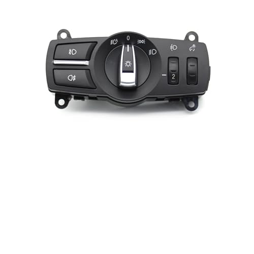 AGPTPYGZFW Auto-Frontscheinwerfer-Scheinwerferschalter-Baugruppe passend for BMW 5 6 7 Serie X3 X4 F10 F11 F07 F06 F01 F25 F26 61319192744(Model C) von AGPTPYGZFW