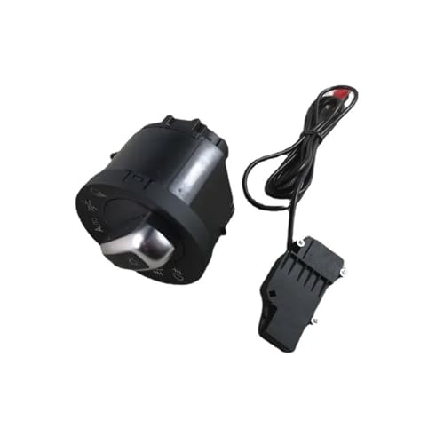AGPTPYGZFW Chrom-Scheinwerferschalter passend for VW Golf Jetta MK5 MK6 GTI Passat B6/7 CC Touran Caddy Tiguan 5ND941431B 3C8941431A, automatische Funktion hinzufügen AGPTPYGZFW Chrom-Scheinwerferschalter passend for VW Golf Jetta MK5 MK6 GTI Passat B6/7 CC Touran Caddy Tiguan 5ND941431B 3C8941431A, automatische Funktion hinzufügen von AGPTPYGZFW