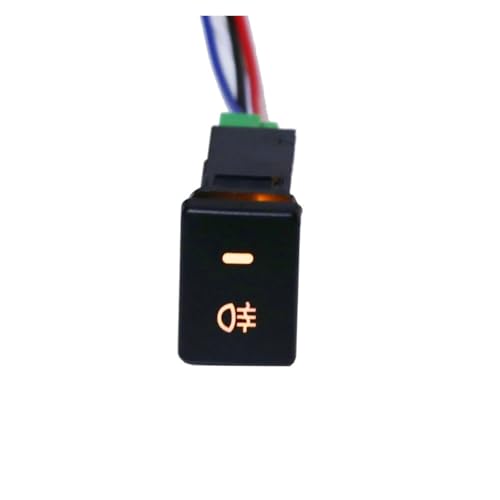 AGPTPYGZFW Einfache Installation Auto Nebel Licht Schalter 12V Taste Ersatz Fit for Camry fit for Prius D7YA AGPTPYGZFW Einfache Installation Auto Nebel Licht Schalter 12V Taste Ersatz Fit for Camry fit for Prius D7YA von AGPTPYGZFW