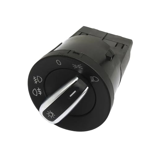 AGPTPYGZFW Passend for Volkswagen Passat B5 B6 Polo Touran Bora Passat CC. Passend for VW Golf 4 MK5 Caddy Jetta. Autoscheinwerfer-Steuerschalter. Nebelscheinwerferschalter.(3BD941531-B0) von AGPTPYGZFW