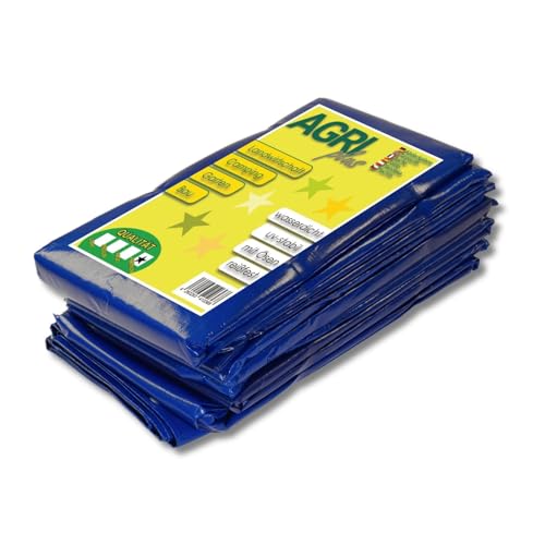 AGRI plus Gewebeplane mit Ösen I 10 x 20 m I Verschiedene Größen I 250 g/m² Folienstärke I Stabile & Reißfeste Abdeckplane I Allzweckplane für den Außenbereich I Plane wasserdicht & UV-stabil AGRI plus Gewebeplane mit Ösen I 10 x 20 m I Verschiedene Größen I 250 g/m² Folienstärke I Stabile & Reißfeste Abdeckplane I Allzweckplane für den Außenbereich I Plane wasserdicht & UV-stabil von AGRI plus