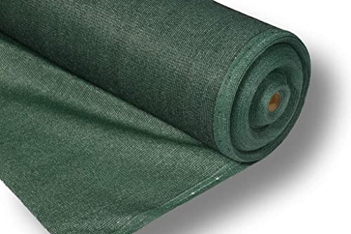 AGRI plus Schattiernetz in Grün I 1,00 x 8,00 m I Hochwertiges & reißfestes Schattennetz 150 g/m² I Sonnenschutz Plane mit 72% Schattierwert I 3-5 Jahre UV-beständiges Schattierungsnetz von AGRI plus