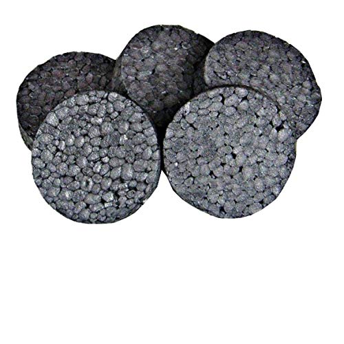 100x Styroporrondelle Ø67mm Graphit für Dämmstoffdübel Tellerdübel Dämmung WDVS von AGROHIT