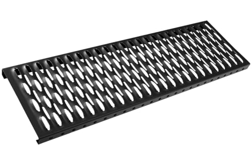 Laufrost 40-150cm Dachtritt Steigtritt Kaminpodest Laufrost verschieden Größe verfügbar Farbe Schwarz (0,6M) von AGROHIT