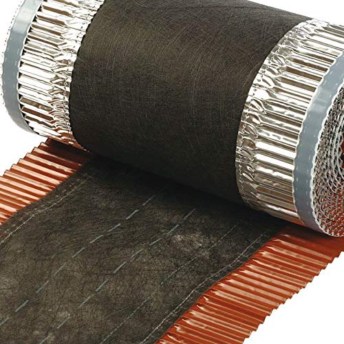 VENT-ROLL 390mm Firstband Dach Dachrolle Gratrolle Gratband Firstrolle (RAL8004 ZIEGELROT) von AGROHIT