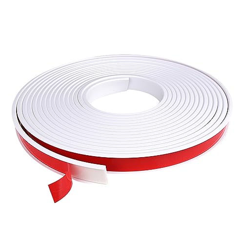 AGSYFFD 5mx18mm Möbelkantenband U-förmiges selbstklebendes Möbelkantenband flexibles faltbares TPE-Kantenband für die Reparatur und Renovierung von Tischen, Schränken und Möbeln von AGSYFFD