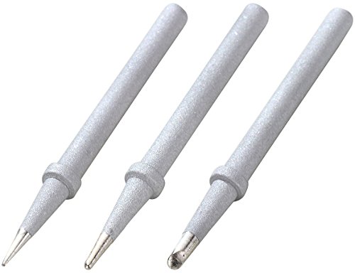 AGT Zubehör zu Lötkolbenspitzen: Lötspitzen für AGT Lötstationen NX-5370 und NX-5377, 3er-Set (Ersatzlötspitzen, Lötstation) von AGT