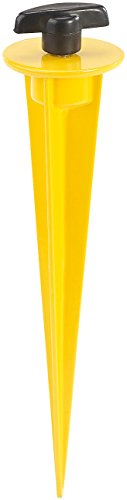 AGT LED Strahler Erdspieß: Aluminium-Erdspieß für LED-Fluter, 17 cm, gelb (Flutlichtstrahler Erdspieß, Garten-Erdspieß für Leuchte, Boden Solarleuchten) AGT LED Strahler Erdspieß: Aluminium-Erdspieß für LED-Fluter, 17 cm, gelb (Flutlichtstrahler Erdspieß, Garten-Erdspieß für Leuchte, Boden Solarleuchten) von AGT