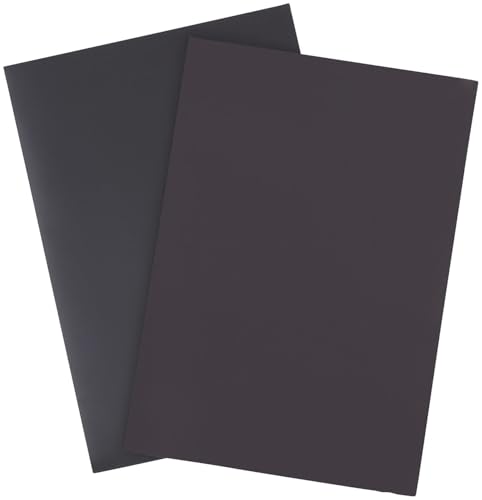 AGT Magnetband A4: Selbstklebende A+B Magnetfolie, 3M-Kleber, zuschneidbar, DIN A4 (Magnetklebefolien selbstklebend, Magnet Klebefolie, Magnetleiste) von AGT
