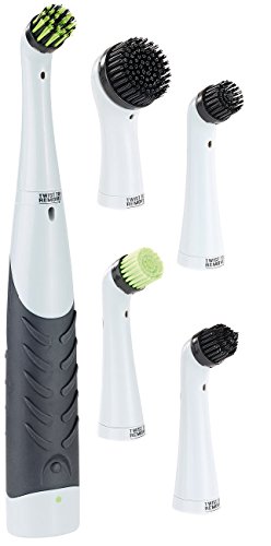 AGT Putzbürste: Oszillierende Schall-Reinigungsbürste SRB-155 inklusive Ersatzbürsten (Fugenbürste elektrisch, oszillierende Bürste, Elektrische) von AGT