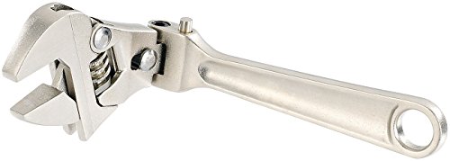AGT Rohrzange: Verstellbarer Gabelschlüssel, Durchmesser bis 24 mm (verstellbarer Maulschlüssel, Rollgabelschlüssel, Schraubenschlüssel) von AGT