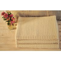 Neugeborenes Baby-Decke, 100 % Alpaka, Natürliche Farbe, Nicht Gefärbt, Handgefertigt in Peru Neugeborenes Baby-Decke, 100 % Alpaka, Natürliche Farbe, Nicht Gefärbt, Handgefertigt in Peru von AGUAYMANTO