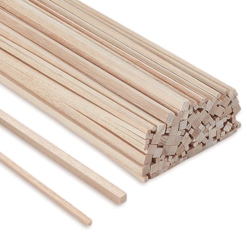 AHANDMAKER 120 Stück Quadratische Holzdübel 2 Größen 1/4 1/8 Zoll X 12 Zoll Lang Unbehandelte Holzstreifen Holzstäbchen Zum Basteln Für DIY Projekte Modellbau AHANDMAKER 120 Stück Quadratische Holzdübel 2 Größen 1/4 1/8 Zoll X 12 Zoll Lang Unbehandelte Holzstreifen Holzstäbchen Zum Basteln Für DIY Projekte Modellbau von AHANDMAKER