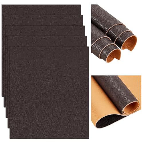 AHANDMAKER 5 Stück Laserbare Lederblätter 9.8 x 11.8 Zoll Kunstleder Patches Rohlinge Lasergravur Kunstleder Blätter Lasergravur Braune Farbe AHANDMAKER 5 Stück Laserbare Lederblätter 9.8 x 11.8 Zoll Kunstleder Patches Rohlinge Lasergravur Kunstleder Blätter Lasergravur Braune Farbe von AHANDMAKER