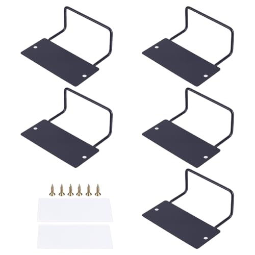 AHANDMAKER 5 Stück Matratzenhalterung Schwarzer Matratzen Gleitstopper Halter Kit rutschfeste Metallhalterungen Für Verstellbare Bett Eckbetten Home Upgrade von AHANDMAKER