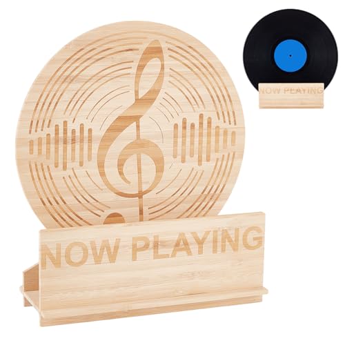 AHANDMAKER Schallplattenständer „Now Playing“ – Hölzerner Albenständer – Schallplattenständer „Now Playing“ – Vinylschild Zum Aufbewahren Ihrer Alben – Hip Hop Schallplattenständer Aus Holz AHANDMAKER Schallplattenständer „Now Playing“ – Hölzerner Albenständer – Schallplattenständer „Now Playing“ – Vinylschild Zum Aufbewahren Ihrer Alben – Hip Hop Schallplattenständer Aus Holz von AHANDMAKER