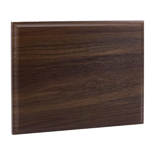 AHANDMAKER Walnuss Medaillenkeller 7.87 x 9.84 Zoll Leere Auszeichnungsplakette Mit Gerader Kante Rechteckige Fertige Holztafel Perfekt Zum Basteln Kokosnuss Braun von AHANDMAKER