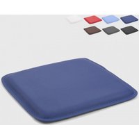 4 kunstleder sitzkissen gepolstert für hocker innen außen 27x27 hop - Blau von AHD AMAZING HOME DESIGN