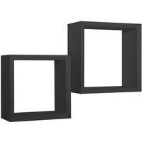 Ahd Amazing Home Design - Kubischer 2er set wandregal mod. Ginevra farbe schwarz Ahd Amazing Home Design - Kubischer 2er set wandregal mod. Ginevra farbe schwarz von AHD AMAZING HOME DESIGN