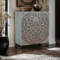 Anrichte für das Wohnzimmer hoch mit 2 Türen mit Perlmutt-Intarsien Nika Anrichte für das Wohnzimmer hoch mit 2 Türen mit Perlmutt-Intarsien Nika von AHD AMAZING HOME DESIGN