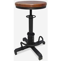 Barhocker im Vintage-Industriestil mit Schraubenverstellung Helix von AHD AMAZING HOME DESIGN