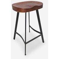 Hocker Industriell aus Holz und Metall für Küchen-Halbinsel Lumax Hocker Industriell aus Holz und Metall für Küchen-Halbinsel Lumax von AHD AMAZING HOME DESIGN