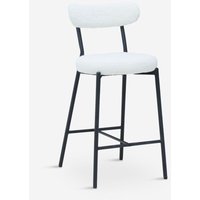 Hocker hoch modern Küche mit weißer Bouclé-Rückenlehne Opos Hocker hoch modern Küche mit weißer Bouclé-Rückenlehne Opos von AHD AMAZING HOME DESIGN