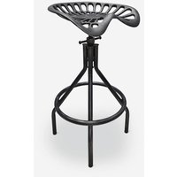 Hocker verstellbar schwarz aus Metall im industriellen Vintage-Stil Latas Hocker verstellbar schwarz aus Metall im industriellen Vintage-Stil Latas von AHD AMAZING HOME DESIGN
