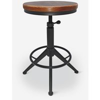 Hocker vintage industriell schraubverstellbar schwarz aus Metall Crewi Hocker vintage industriell schraubverstellbar schwarz aus Metall Crewi von AHD AMAZING HOME DESIGN