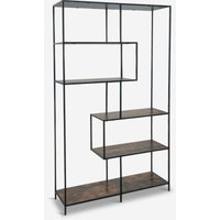 Industrieller Stil Bücherregal Eisen und Holz 114x35x185h Sapes Industrieller Stil Bücherregal Eisen und Holz 114x35x185h Sapes von AHD AMAZING HOME DESIGN